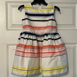 Adorable carters stripe dress size 24 months